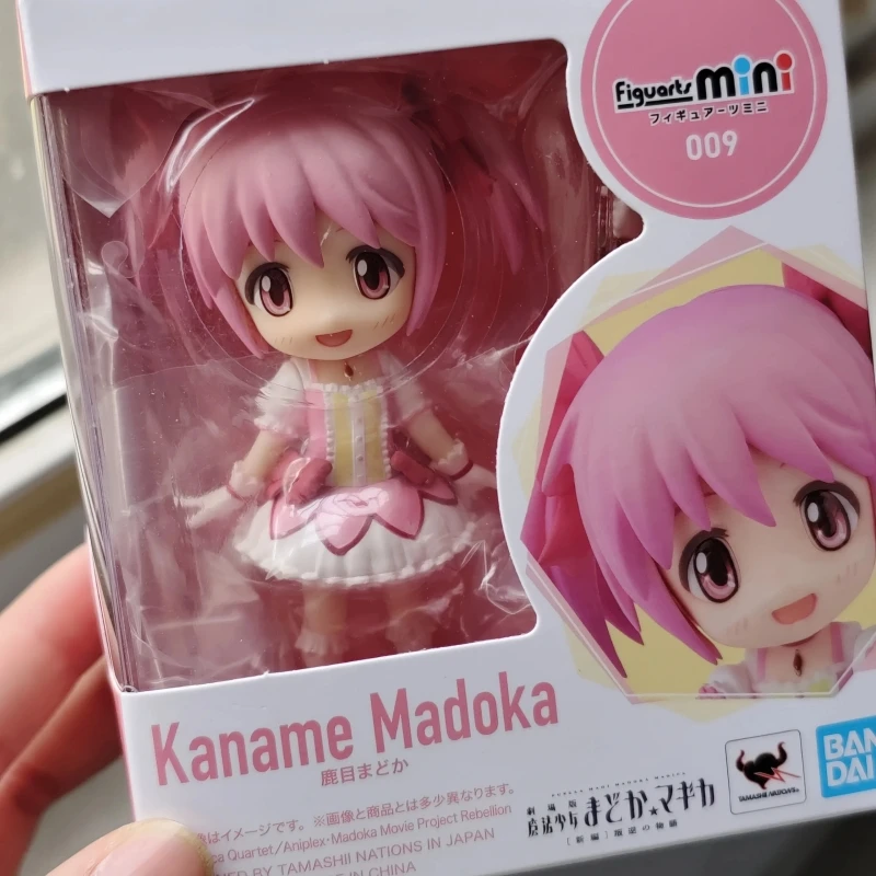 Bandai Madoka☆Magica Anime Figure Figuarts Mini Madoka Kaname Action Figure Toys For Gifts Collectible Model Ornaments Models