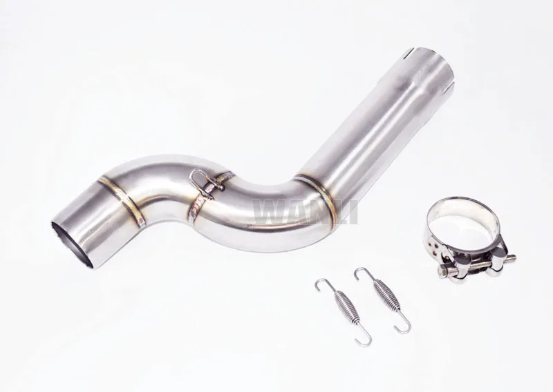 Motorcycle Exhaust Modified Muffler Escape Moto Tube Middle Link Pipe Slip On For BMW F900 F900R F900XR 2020 - 2024