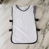 Loose Fitment and Lightweight Child Sports Training BIBS Vests for Basketball Cricket Soccer Football Rugby Mesh