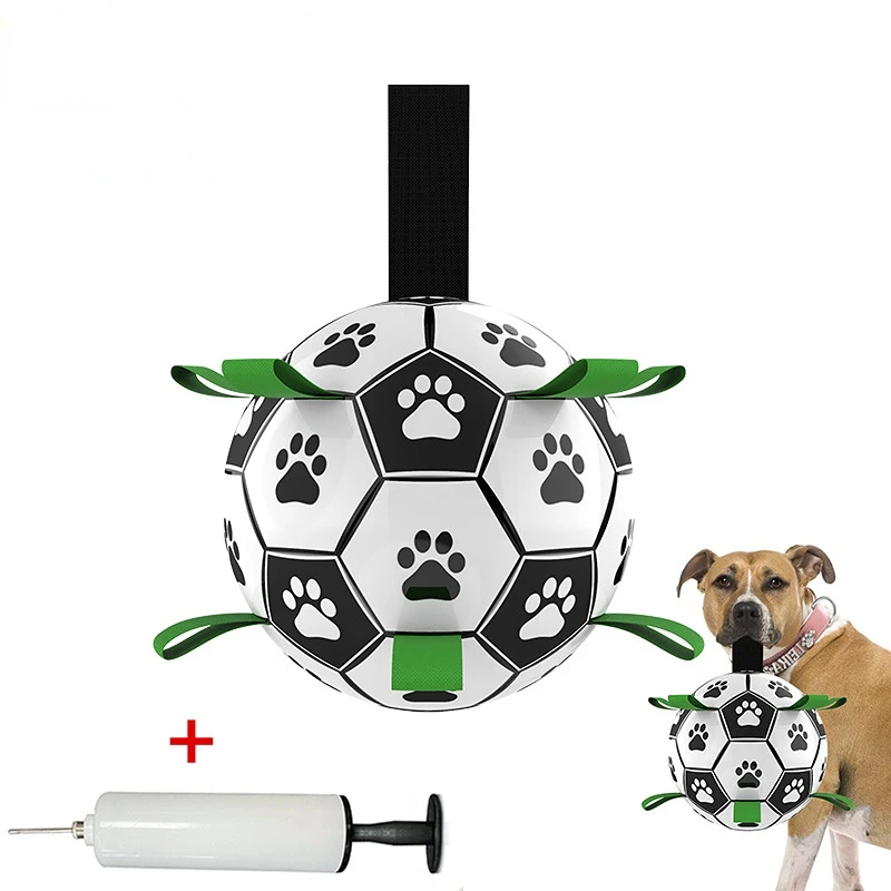 

Popular Pet Supplies Dog Ball Toy Outdoor Multifunctional Interactive Rope Dog Football Dog Toy