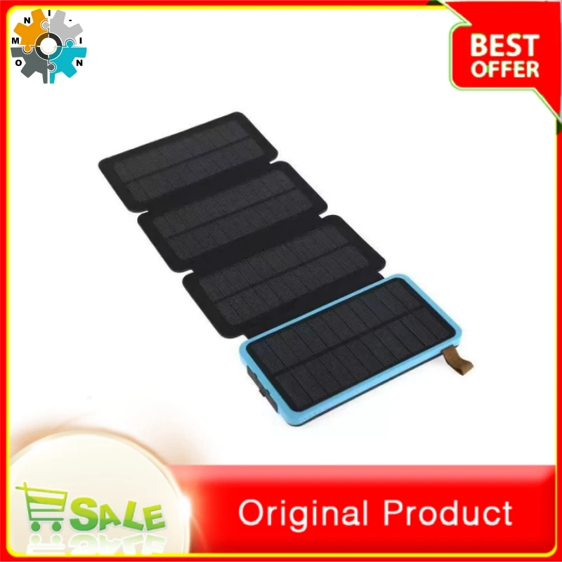 omni-in solar 10000 mAh power bank with built-in power bank, mobile power bank, emergency power bank