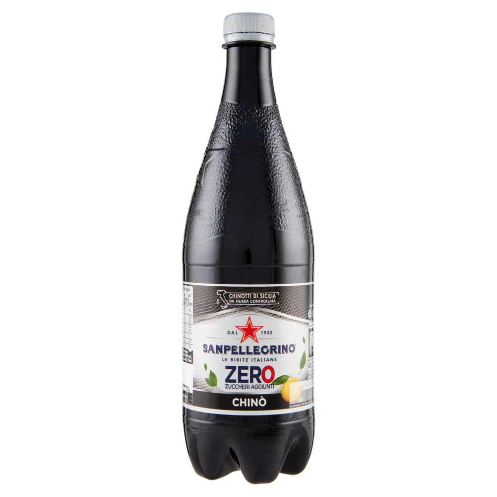 Chinotto Zero Bitter Orange Carbonated Drink 750ml - San Pellegrino