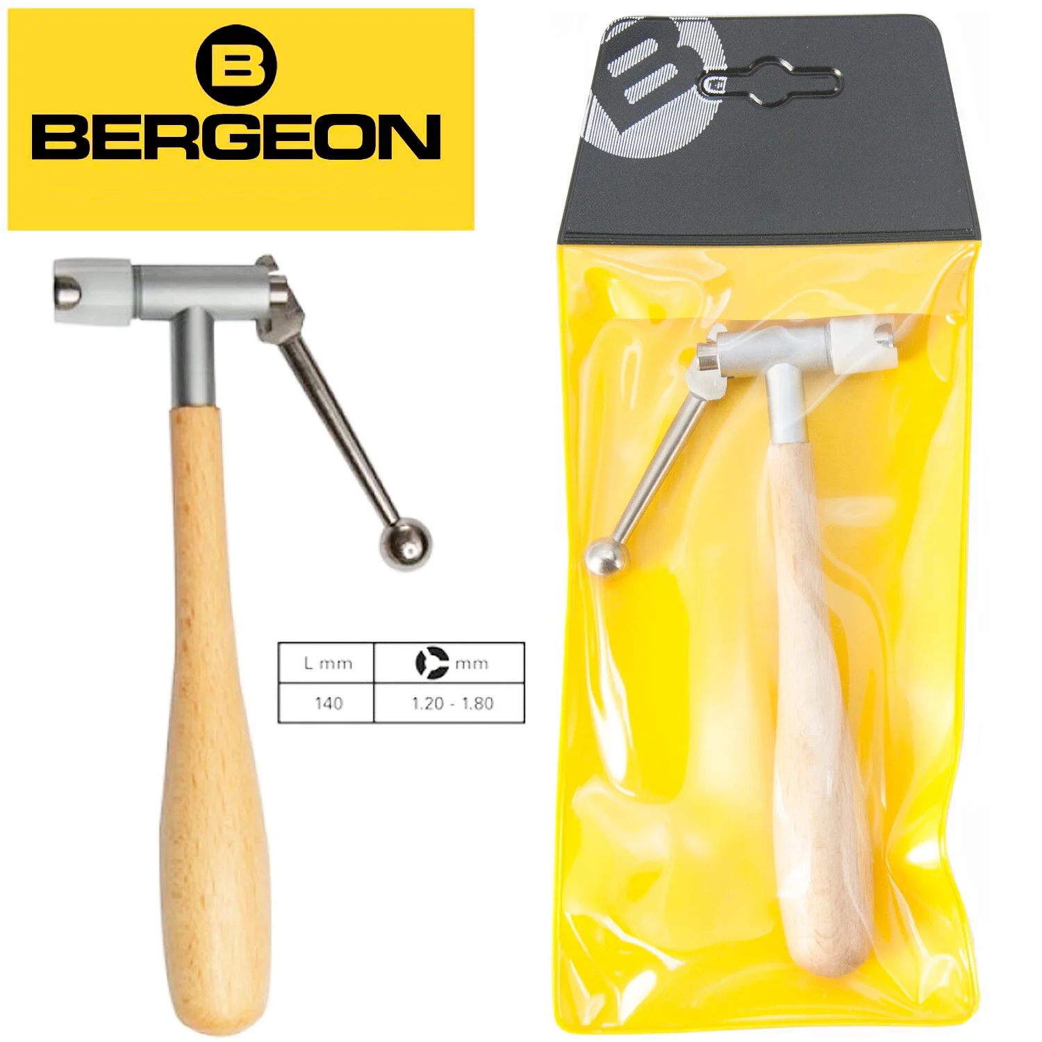 Bergeon 4854 Steel Cannon Pinion Remover Watchmaker\'s Watch Tool Fast Delivery