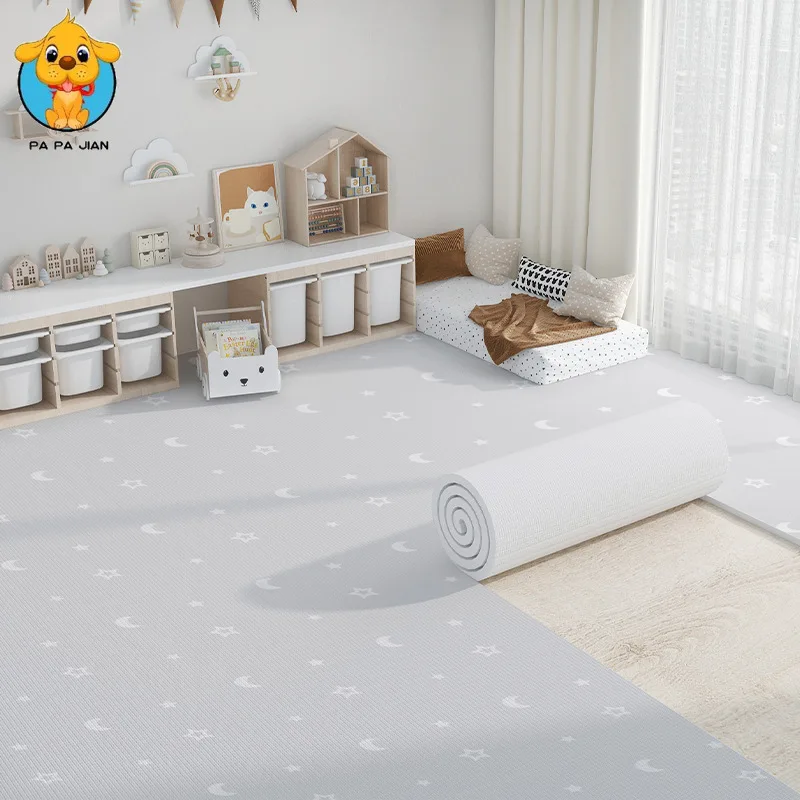 

Thickened Crawling Mat XPE Foam Rolling Floor Mat Children's and Babies' Home Crawling Mats Baby Bedroom Anti-fall Crawling Mat
