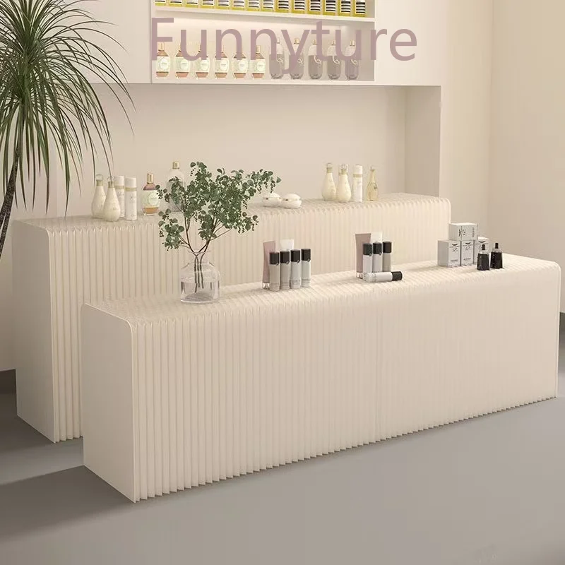 Foldable Display Stand Multifunctional Window Strip Booth Creative Exhibition Shopping Mall Display Cabinet Furniture