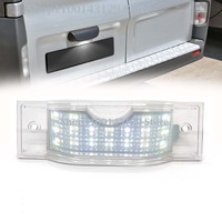 01-14 For Vauxhall Opel Vivaro A B For Renault Trafic II III For Nissan NV300 PRIMASTER For Fiat Talento Led License Plate Light