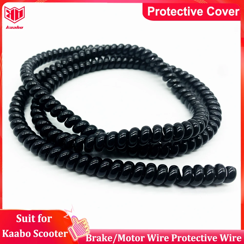 Original Kaabo Scooter Motor/Brake Wire Protective Cover Plastic Protecive Wire for Electric Scooter Wire Official Kaabo Parts