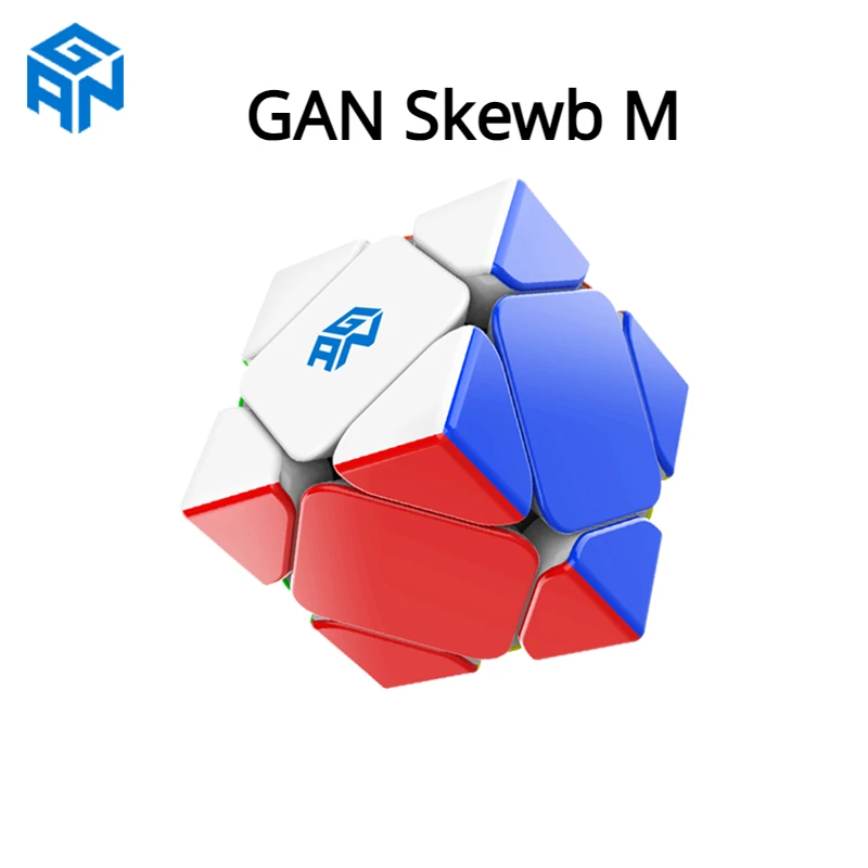 

GAN Skewb M Cube Magnetic Magic Speed Cube Stickerless Professional Fidget Toys GAN Skewb Enhanced Cubo Magico Puzzle Toys