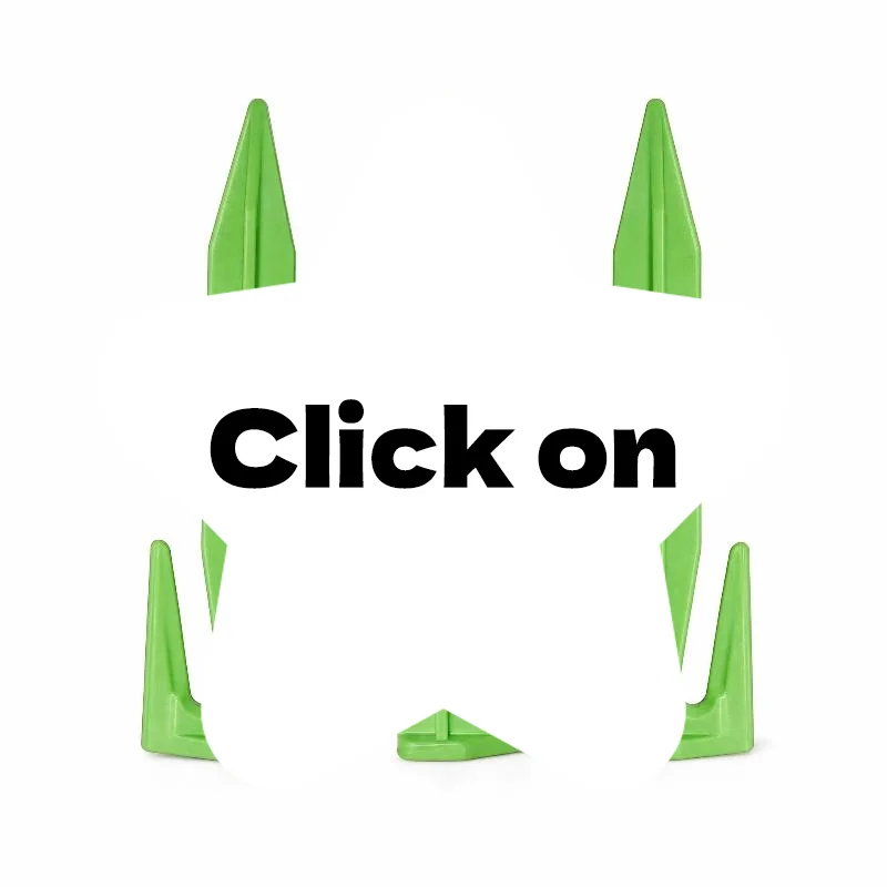 100Pcs Plastic Garden Ground Stakes Lawn Wire Fixing Pegs Heavy Duty Cable Holder For Lawn Mower Boundary Wire Landscape Garden