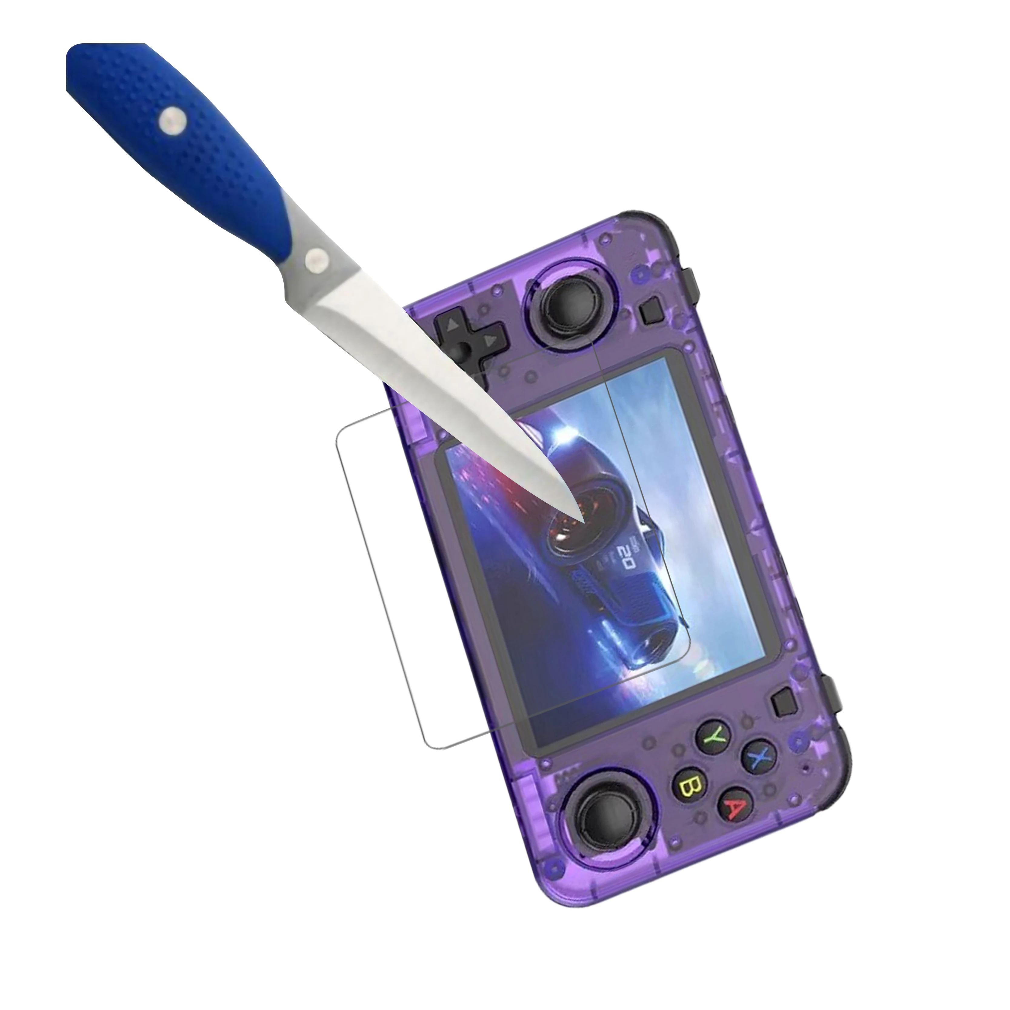 Portable BOYHOM R36H Screen Protector Film R36H Game Console 9H HD Tempered Glass Screen Protectors Films Game Accessories