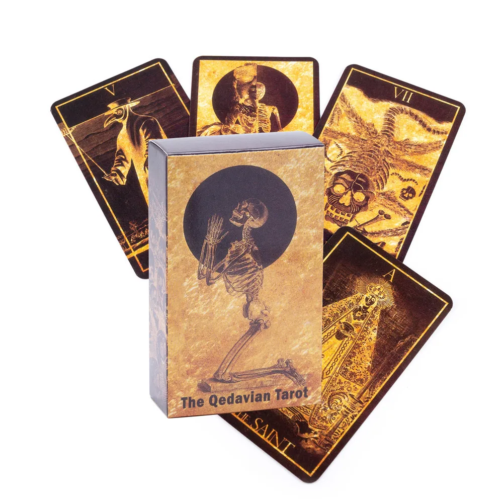 Gorący tarot z Qedavian karty do tarota Tarot Deck karta Oracle angielskie karty do tarota s gra w karty Tarot deska pokładowa gra dla dorosłych