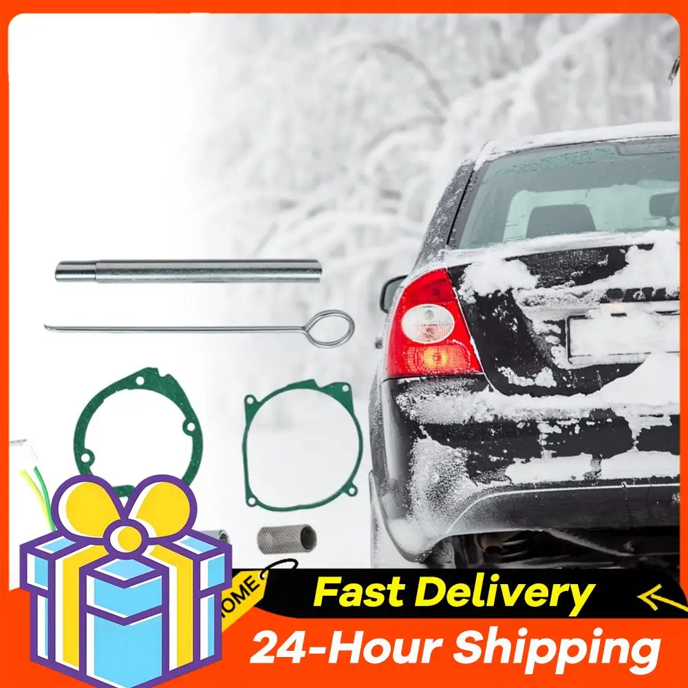 

Комплект из 7 прокладок и фильтров для автомобильных воздушных обогревателей 12В/24В, для китайских автономных обогревателей, комплект для автономного отопления автомобиля, керамическая свеча накаливания, ключ, прокладка