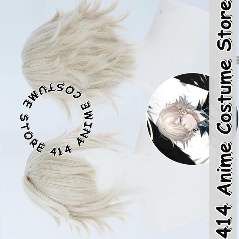 

Game & Anime Enforcer Cosplay Wig Arknights Heat-Resistant Fiber Synthetic Hair