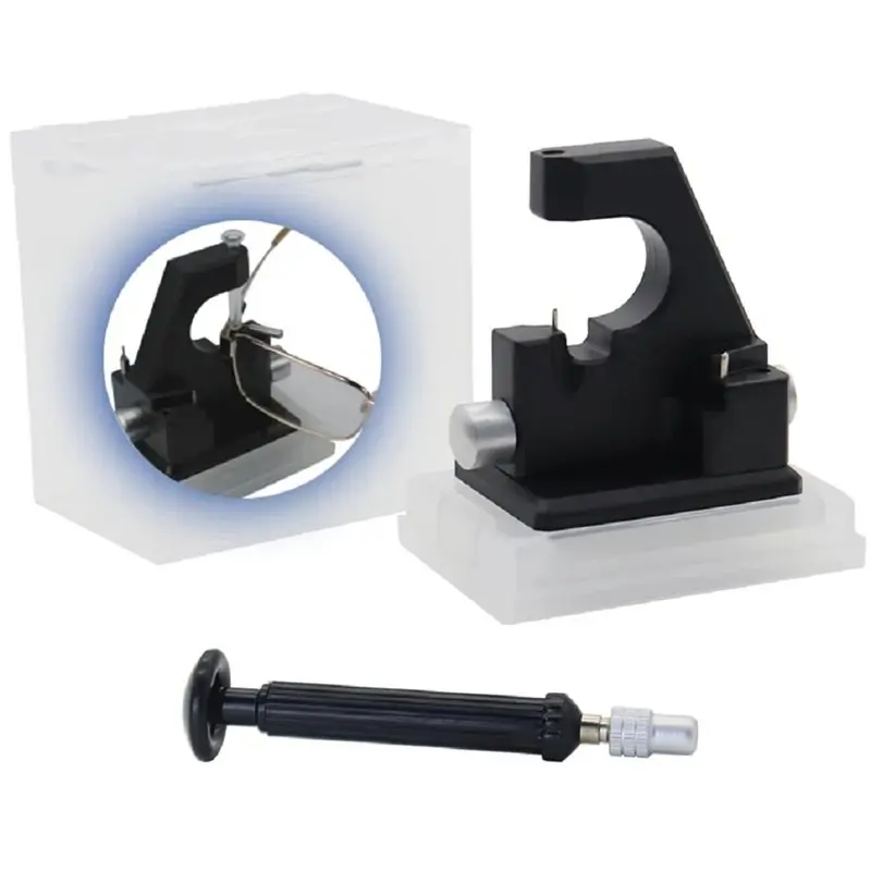 A20F-For Eyewear Frame Installation Repair Tool Kit Optical Eyeglasses Spring Hinge Assembly With Screws For Eyewear Frames