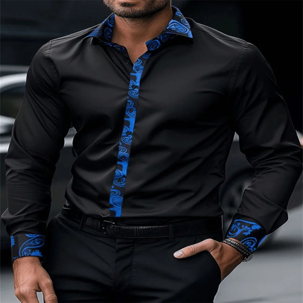 New arrivals of brand men's summer business short-sleeved shirt with lapel, dress shirt for men, large size shirt. Fast shipping