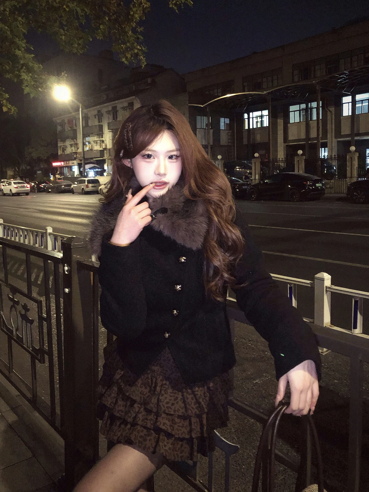 

Комплект Mochi Faion: утепленное зимнее пальто и юбка, женский комплект из полиэстера и овечьей шерсти с длинными рукавами для вечерних мероприятий