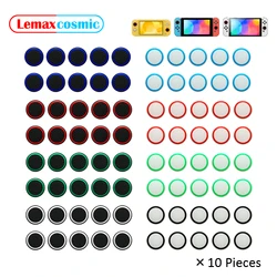 10 Pieces Joystick Cover Case Silicone Analog Thumbstick Cap Thumb Stick Grip Caps For Nintendo Switch OLED Lite Joy-Con Joycon
