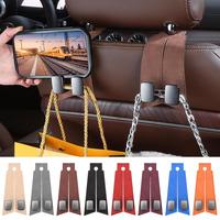 Universal Car Hook Tools Car Organizer Seat Hook Rear Front Seat Storage Bag Grocery Bags Umbrellas Coat Hand For Car Interior