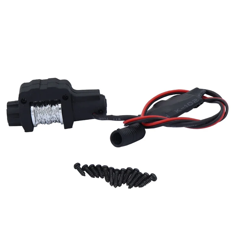 RC Car Mini Winch and Remote Control for TRX4M 1/18 RC Crawler Car Upgrade Parts Accessories