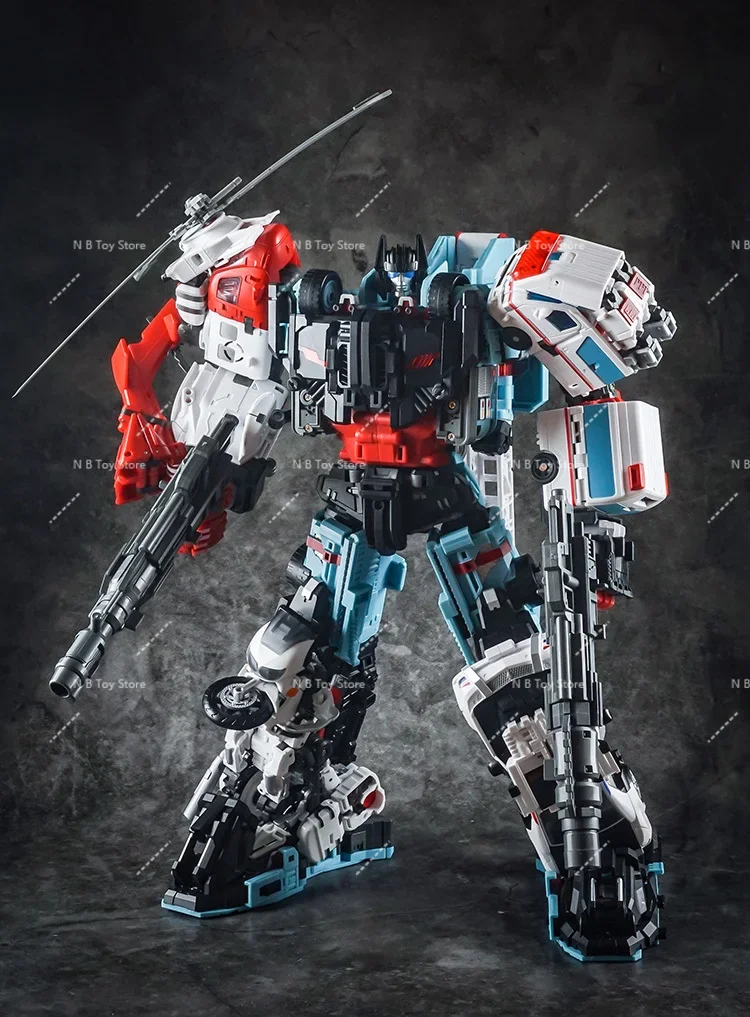 Transformation 5 In 1 Defensor Yes Model YM-17 YM17 Vulcan Hot Spot KO Figurka akcji Robot Model Collection Zdeformowane zabawki