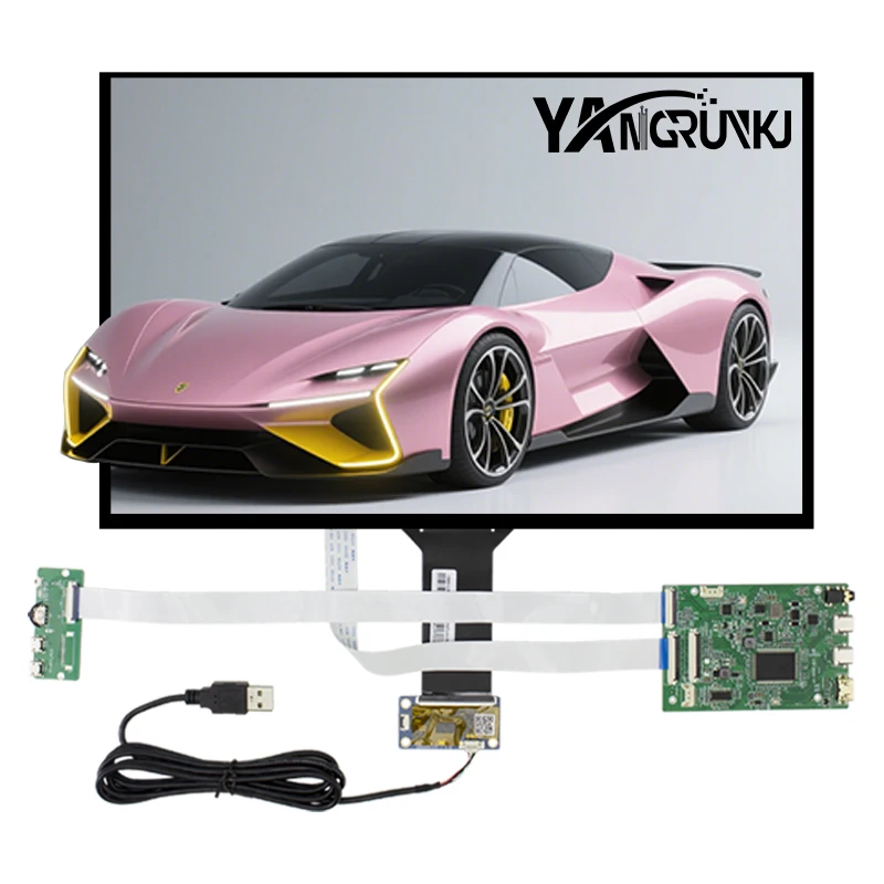 

16.0 Inch WUXGA Touch LCD 30Pins Type C HDMI Driver Board for Raspberry Pi PC Secondary Screen DIY Project