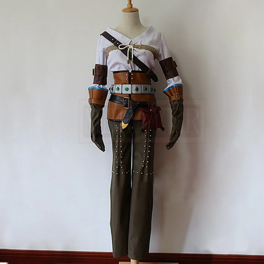 

Cirilla Fiona Elen Ciri Cosplay Costume Halloween Christmas Party Uniform Custom Made Any Size