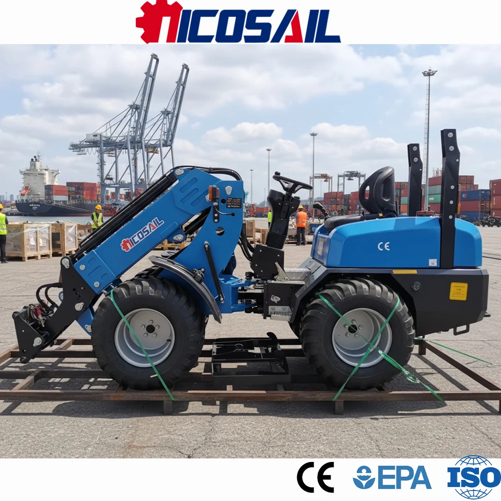 

Custom KZL918 Mini Telescopic Loader Euro 5 CE Compact Powerful Multi Function Loader for Farm and Construction