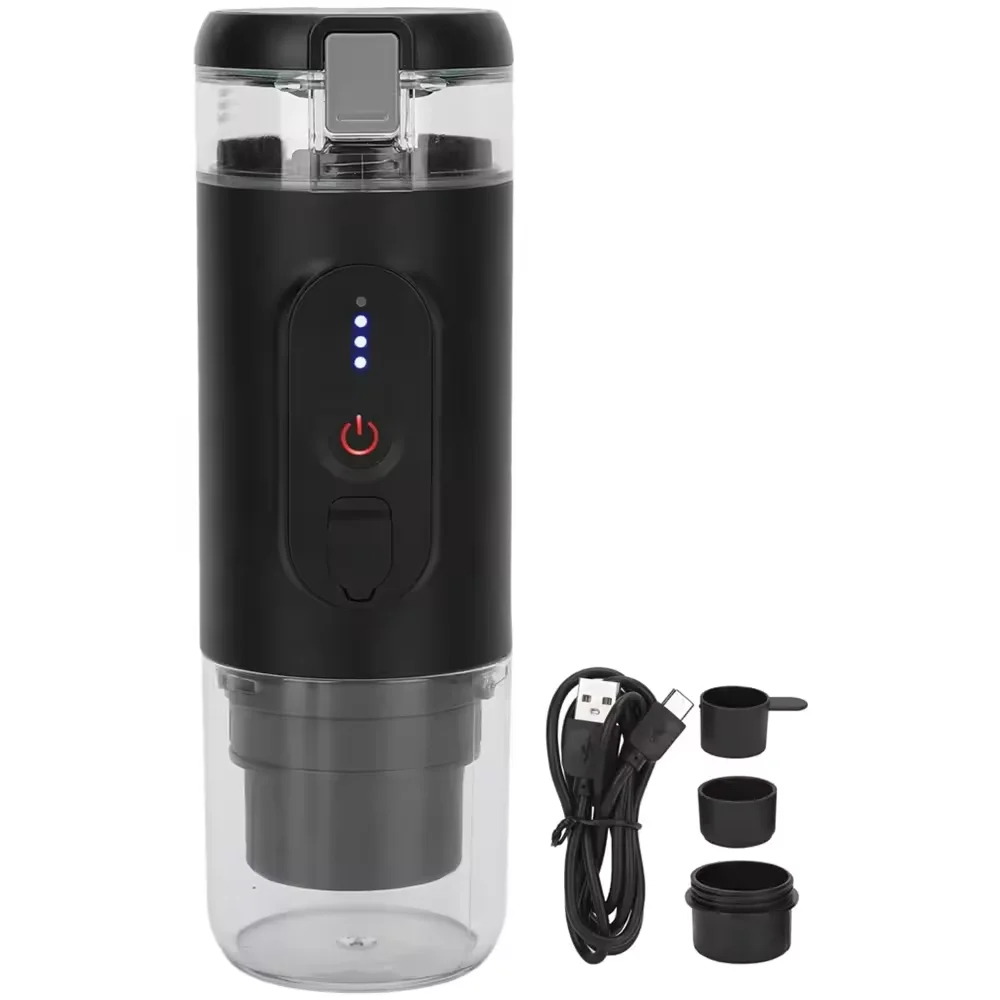 

High Quality Mini Portable Coffee Machine 2 In 1 Indoor Outdoor Heating Function Coffee Make