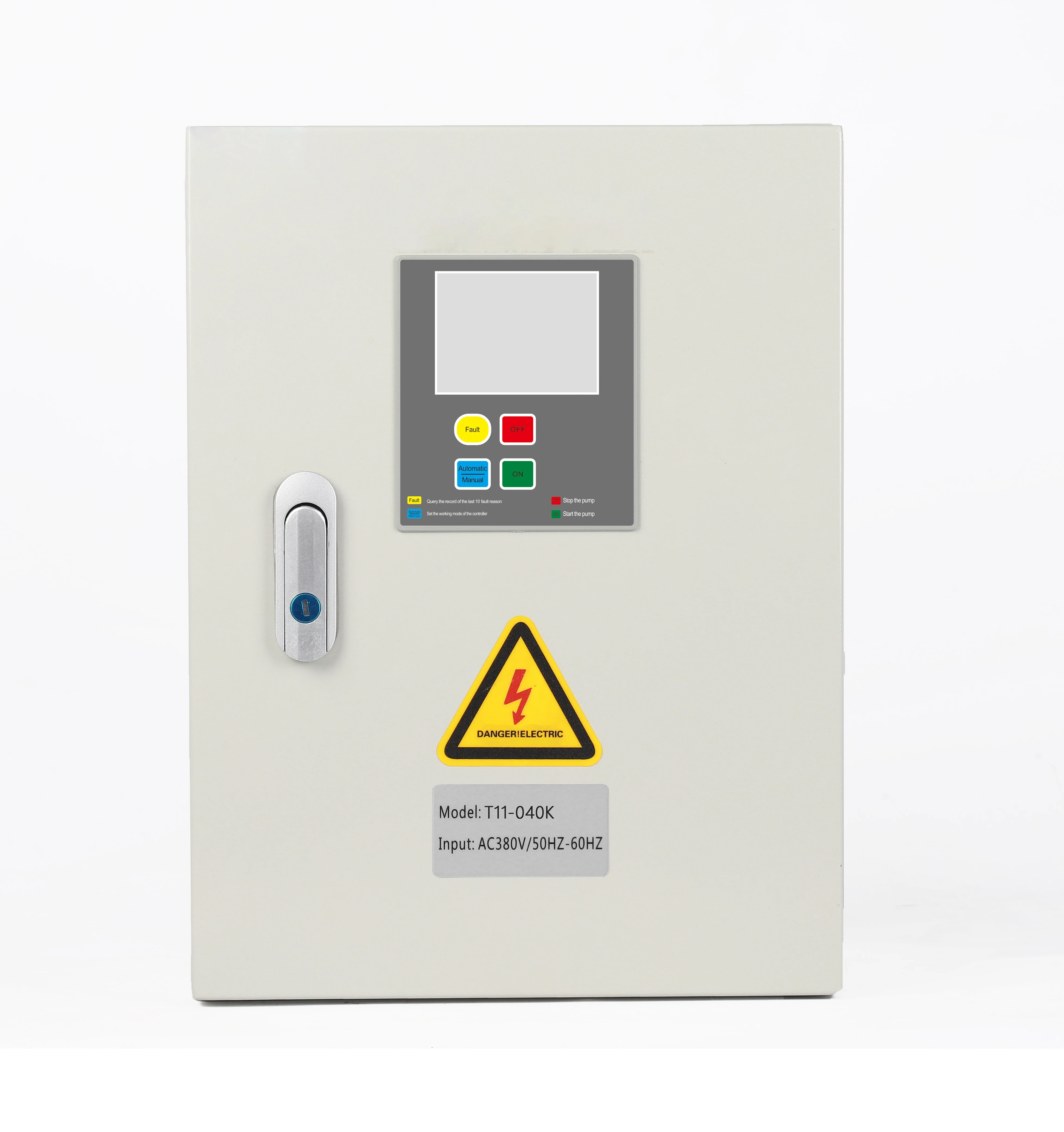 

380V T11-040K Fully Automatic Water Level Controller AC Sewage Pump Tower Automatic Water Filling Pump Controller