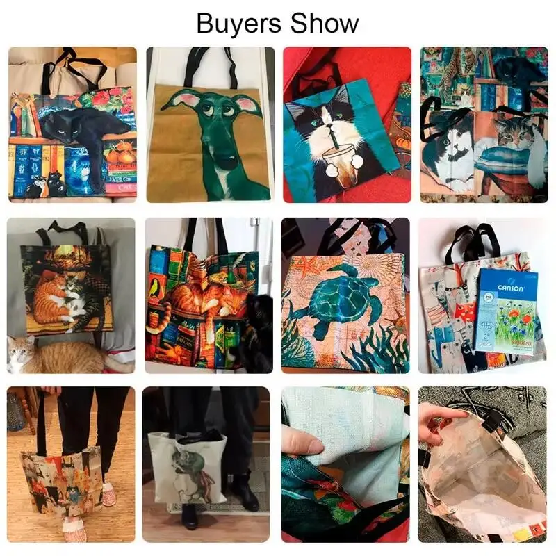 Sterne Hohl Muster Lebensmittel Einkaufstasche Tasche Frauen Schulter Shopper Tasche Große Kapazität Handtasche 7,3) – Detail 6