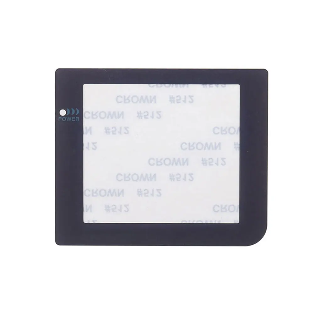 JCD Replacement Plastic Glass Screen Lens Protector For Gameboy Pocket GBP Mirror Faceplate Cover W/ Back Adhesive Sticker  ﻿