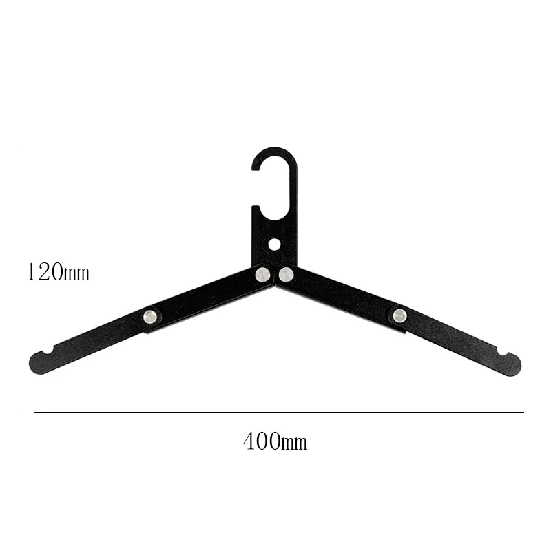 Portable Aluminum Alloy Folding Hanger Outdoor Camping Hiking Hanger