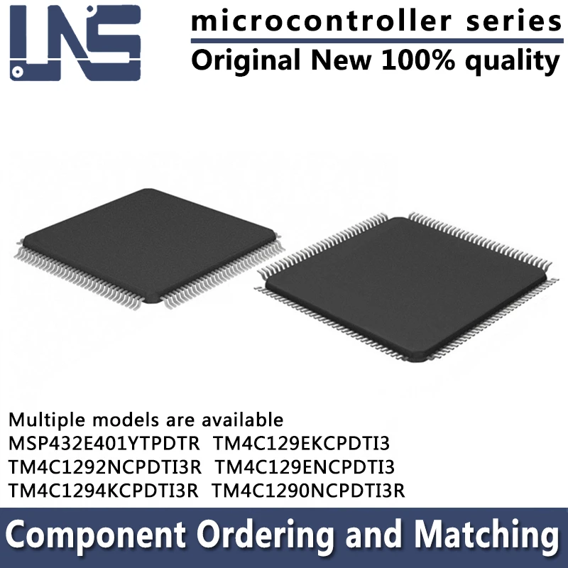 

1PCS TM4C129EKCPDTI3 MSP432E401YTPDTR TM4C1290NCPDTI3R TM4C1292NCPDTI3R TM4C1294KCPDTI3R TQFP-128 14x14 microcontroller