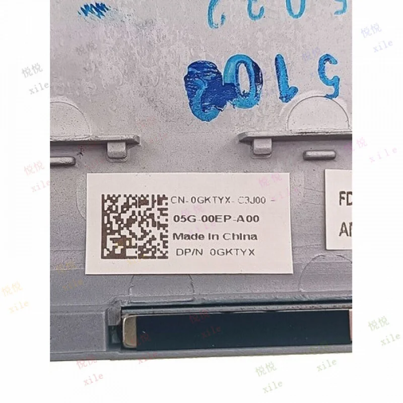 

LL 0GKTYX FOR DELL Latitude 7210 7200 2-in-1 Grey Laptop A Shell Cover Top