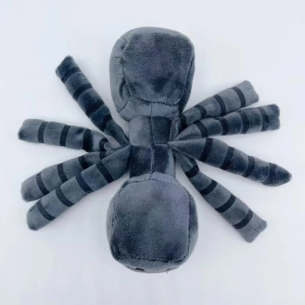 Juego de 16cm, juguetes de peluche de araña MC, animales suaves de peluche, muñeca de juguete para niños, regalos