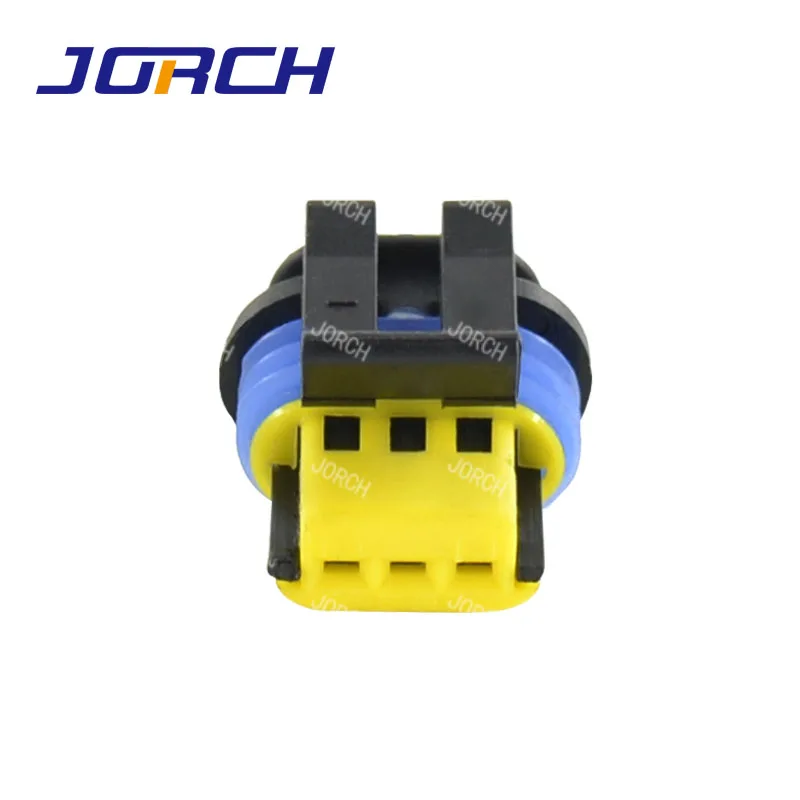 10 zestawów 3-pinowych 1,5 mm delphi auto plastikowych wodoodpornych złączy kablowych wiązki przewodów 15336029 — zdjęcie 5