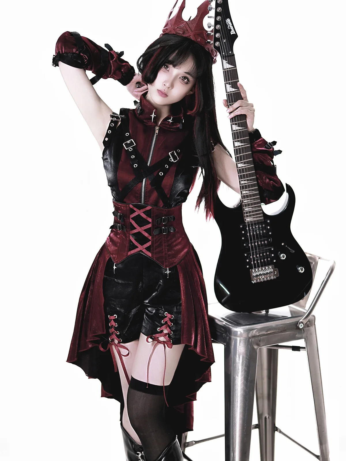 

Lolita Dark Gothic Fan Car Style Asian Culture Summer