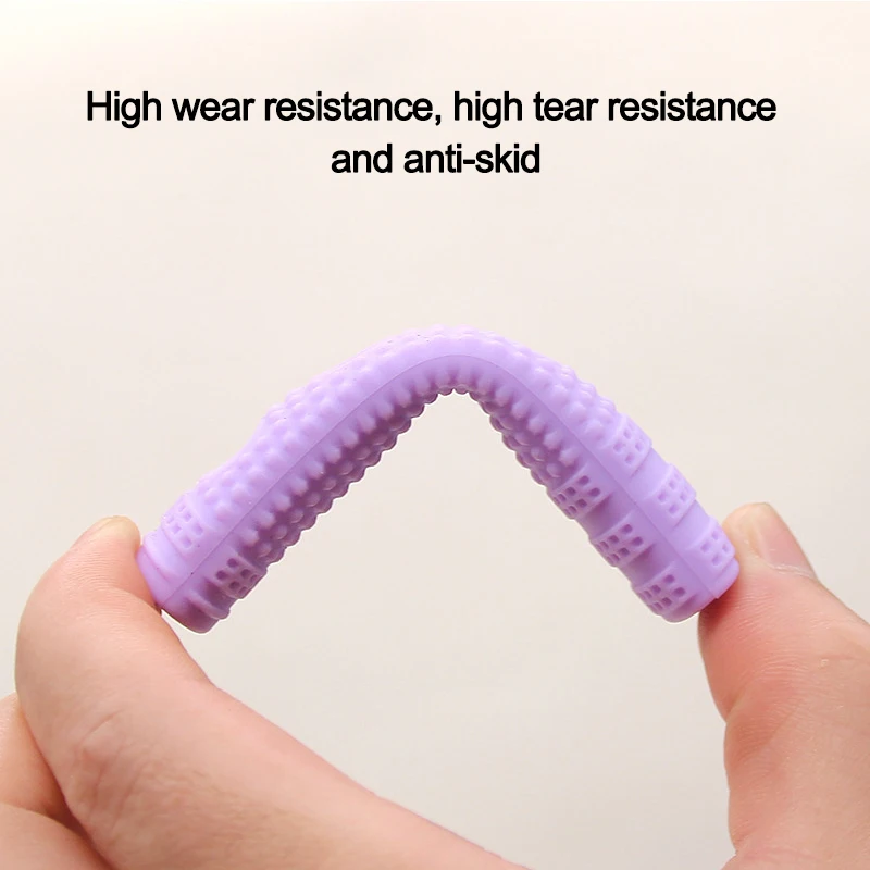 Handle Protection Cover Soft Silica Gel Antiskid Abrasion Resistan Brake Lever Cover Handle Silicone Sleeve Durable Solid Color