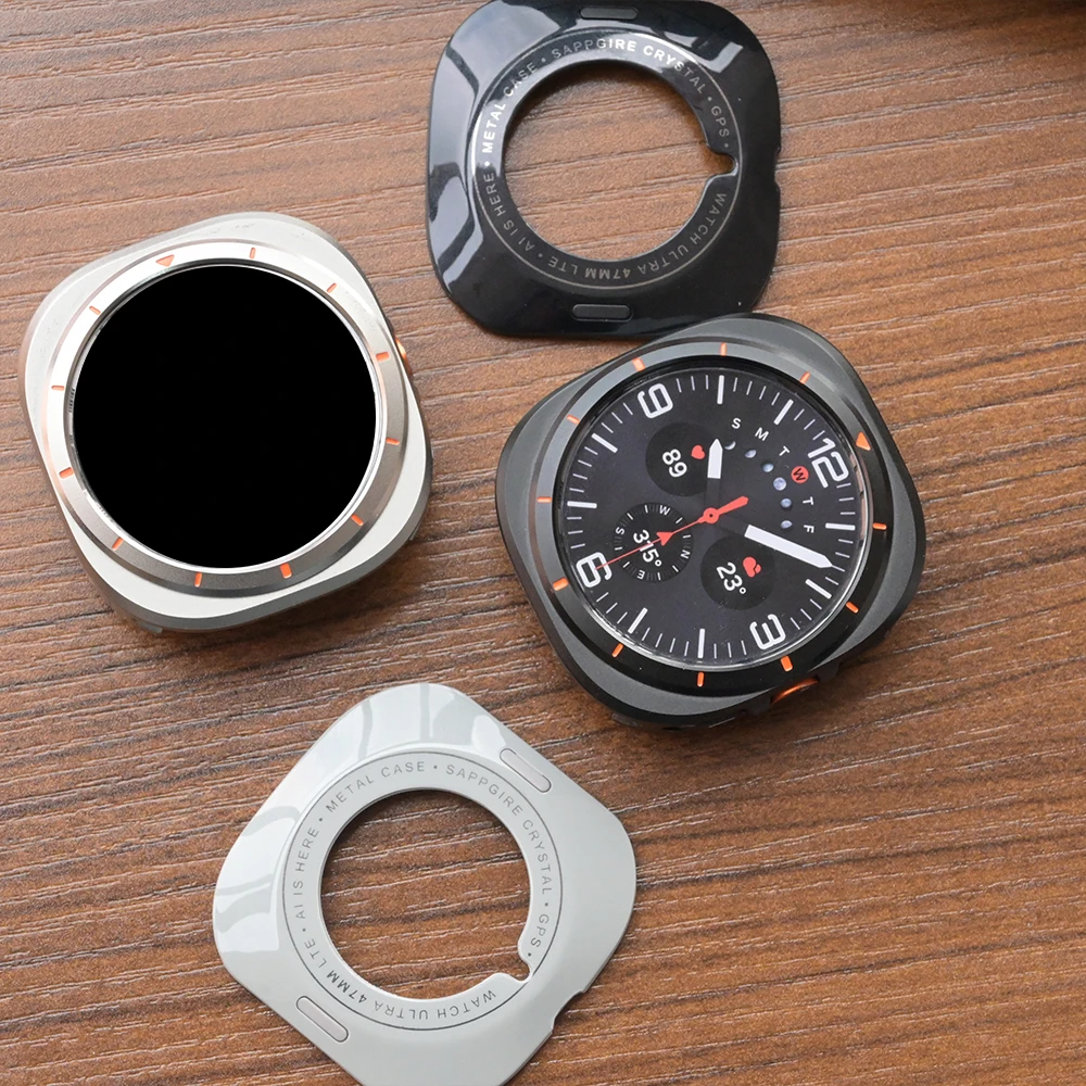 حافظة معدنية فاخرة لهاتف سامسونج جالاكسي الترا غطاء حماية من سبائك الألومنيوم لهاتف سامسونج جالاكسي الترا 47 ملم حافظة ممتصة للصدمات بالكامل