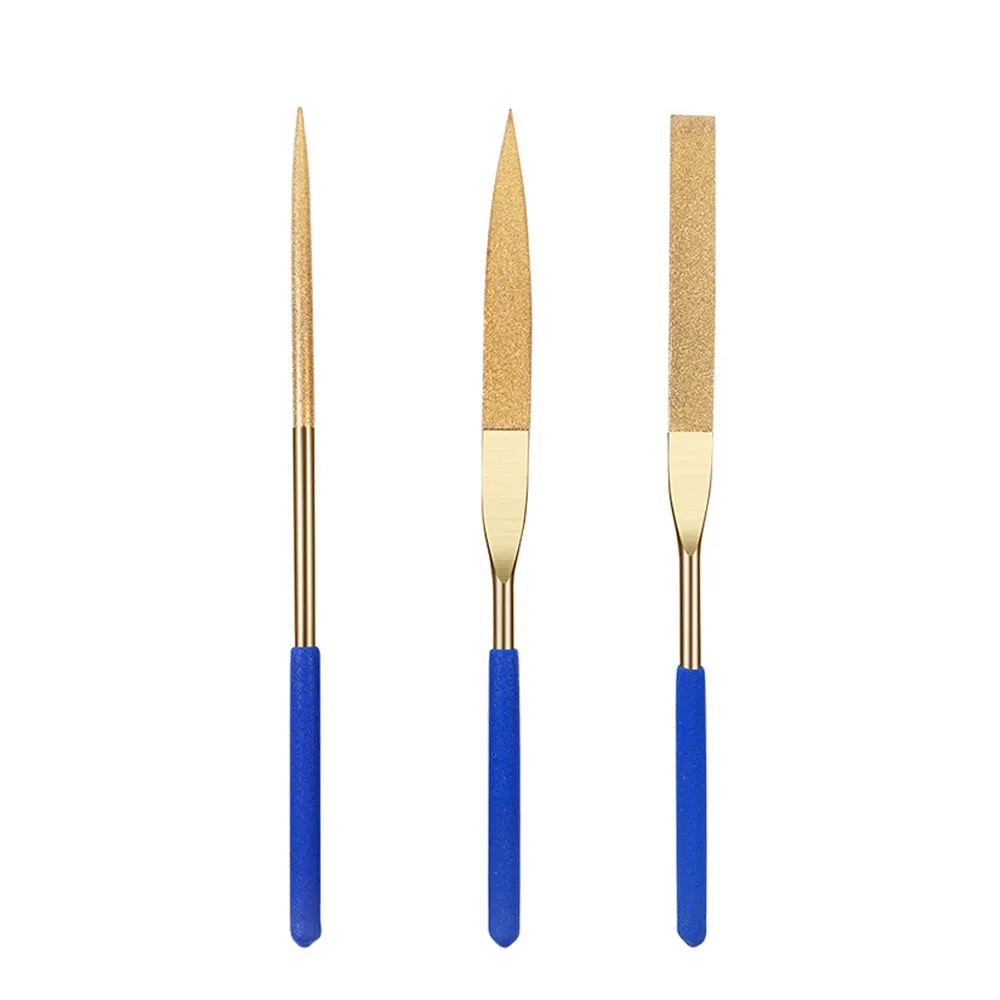 Diamond mini Needle File Set Hand Tools 10Pcs Professional Metalworking Diy Tools Wood Sharpening Rasp