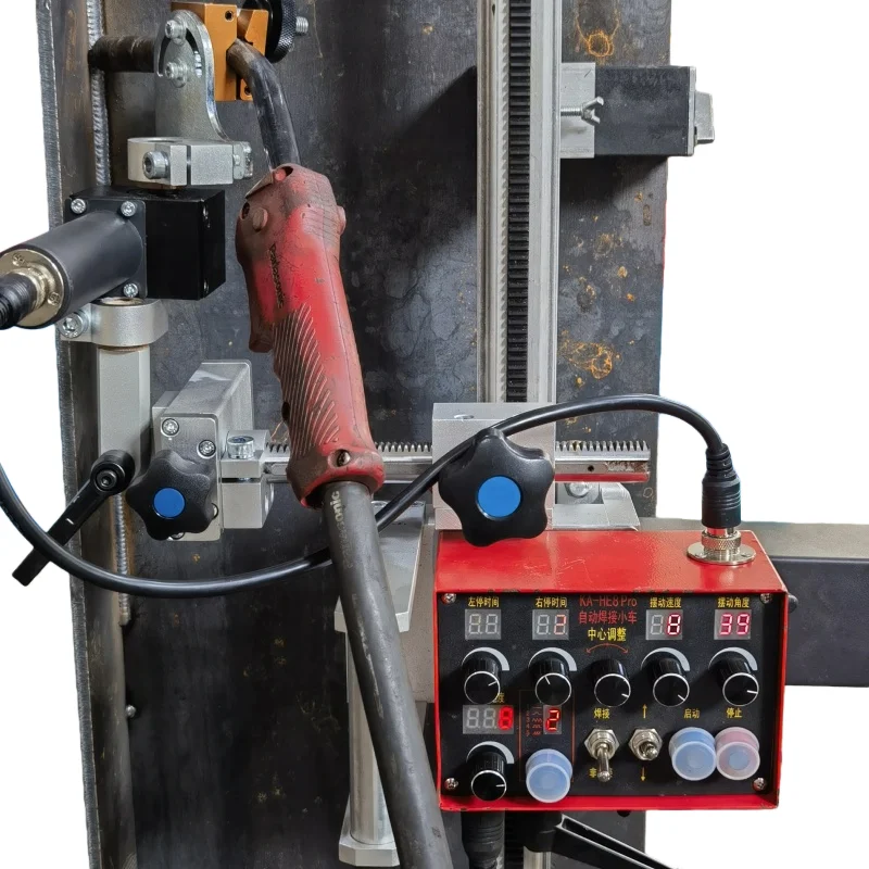 KA-HE8Pro Multi Function Welding Equipment CO2 Welding Robot Mig Welder Machine Mig Portable Welder Carriage Welding Trolley