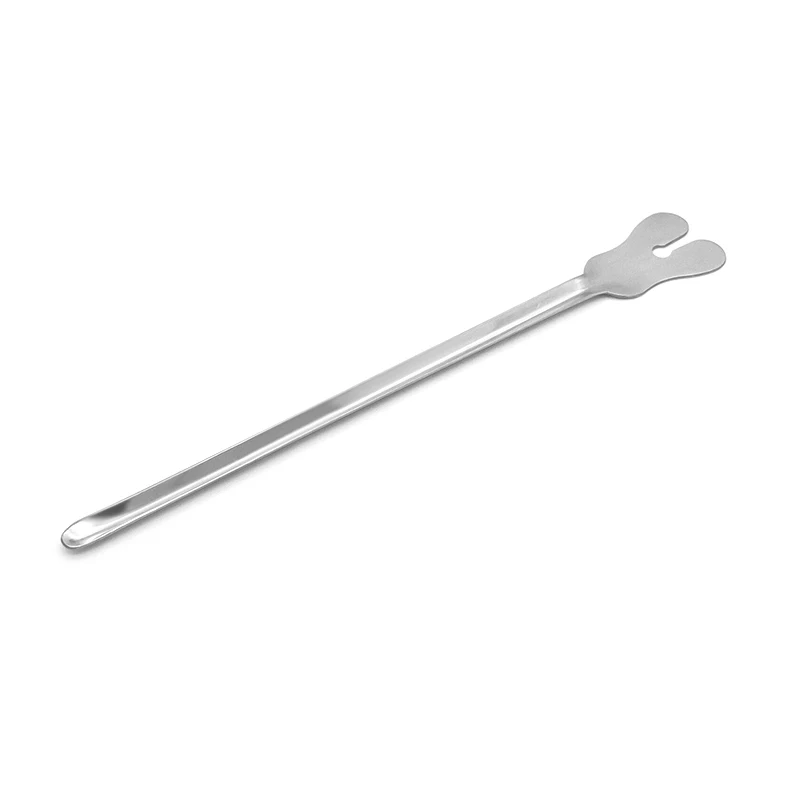 Stainless steel grooved probe for anorectal surgery with grooved probe for inspection of guide flume anorectal instruments