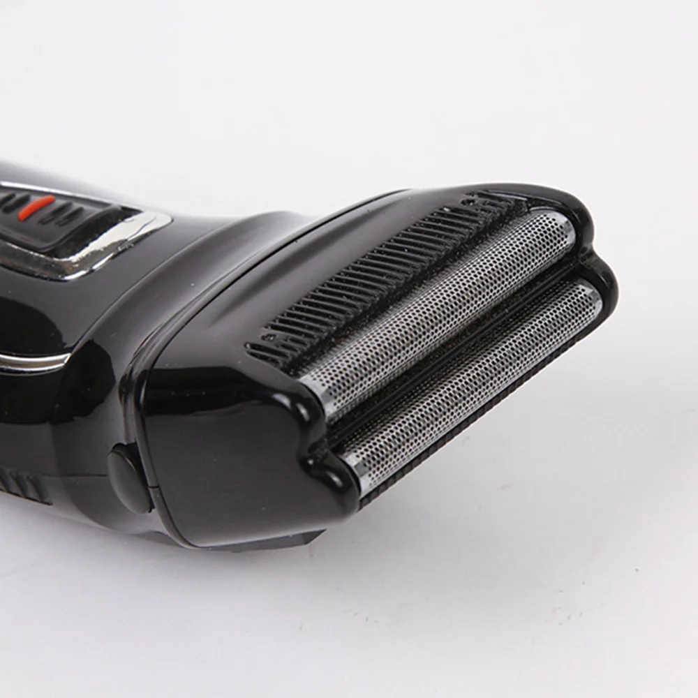 KEMEI 2 رؤساء ماكينة حلاقة كهربائية قابلة للشحن الترددية ماكينة حلاقة الإلكترونية الروتاري الشعر المتقلب العناية بالوجه الحلاقة KM-8013