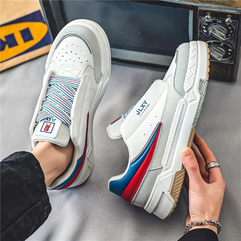 Men Skateboard Ins Retro Fashion Casual Sneakers High Quality Vulcanized Shoes Comfortable Tenis Masculino Zapatillas Hombre