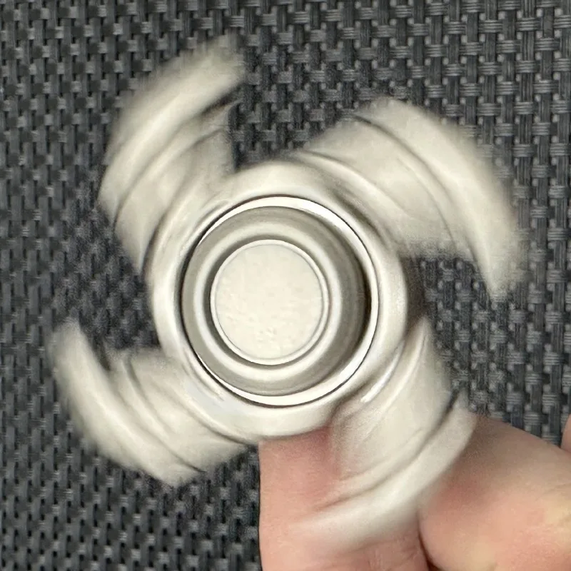 Métal ouvert armure Fidget Spinner mécanique GoBiggeR EDC curseur mécanique Anti-Stress soulagement jouet soulager l'anxiété bureau jouet de bureau