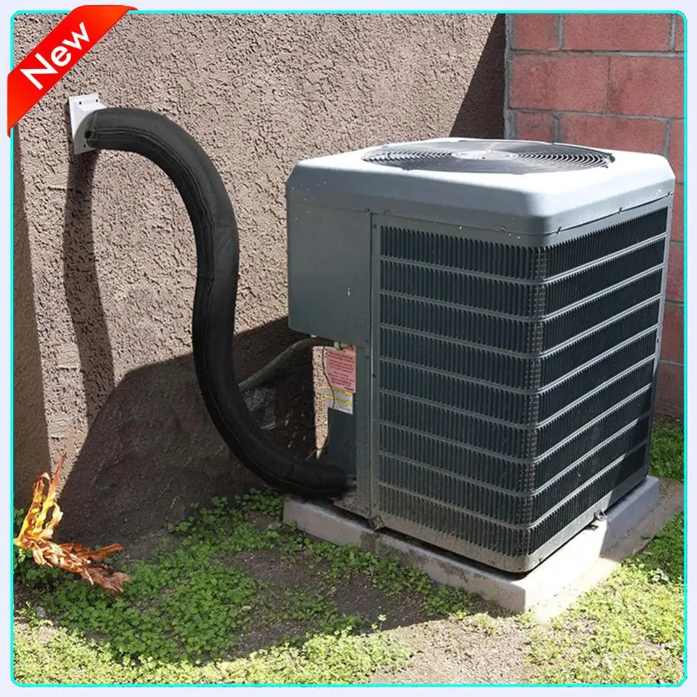 

Portable AC Hose Insulation Sleeve 3 Layers Air Conditioners Insulated Hose Cover Wrap AC Duct Insulation Wrap for Outside