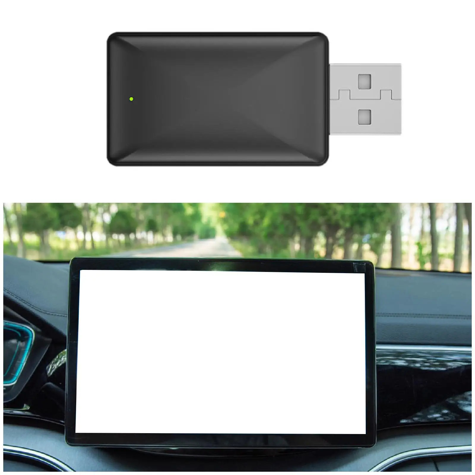 

Wireless Carplay Adapter Portable Low Power Consumption Small Carplay Dongle