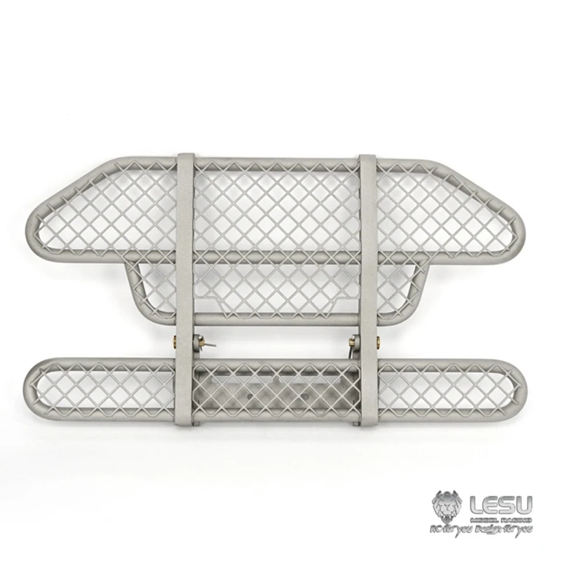 Spare Parts LESU Metal Front Bumper G-6104-G Accessories for Toys DIY 1/14 TAMIYAYA R620 R470 RC Truck Model TH11497