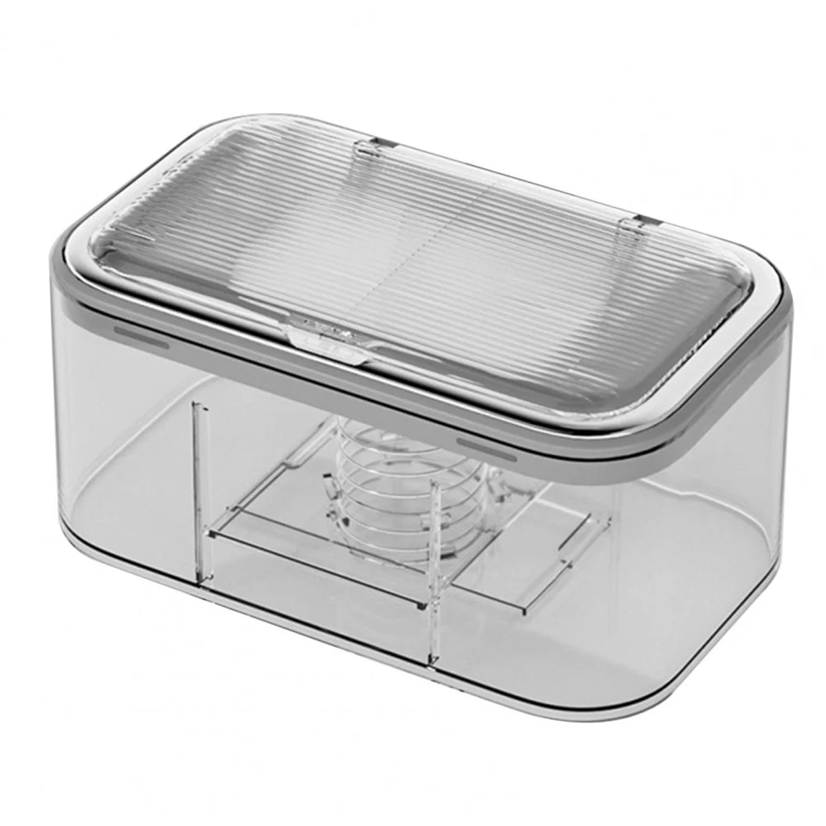 

MCGS-Wall-Mounted Wet Wipes Holder Wall Mounted Wet Wipes Dispenser Box with Capacity EasyOpen Spring Plate Multifunctional A