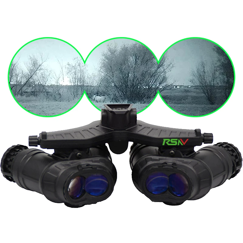 Factory Price Four-Eyed Night Vision Hunting Panoramic Night Vision Goggle With Battery Pack GPNVG 18 Plus